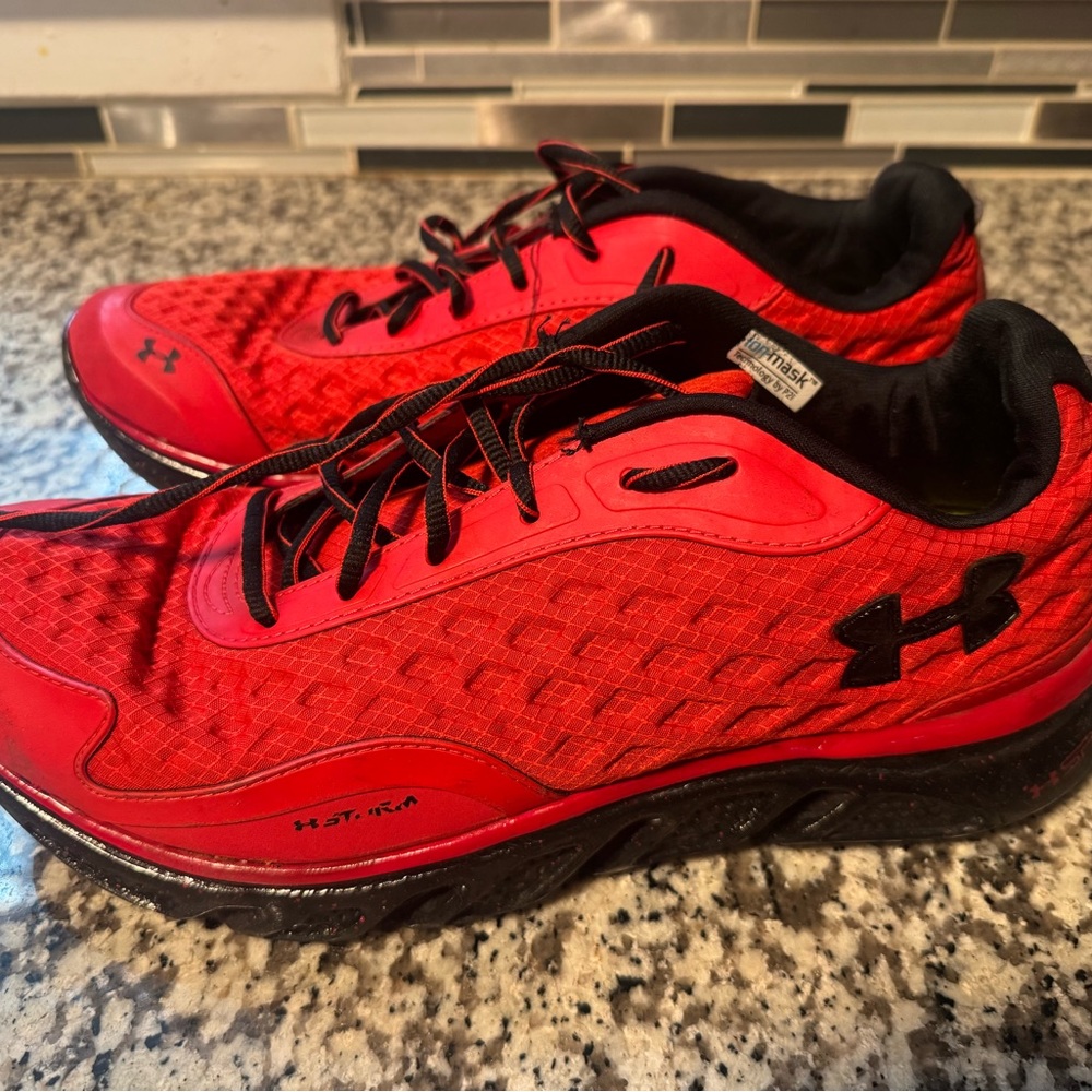 Under Armour Scarlet Athletic Sneakers